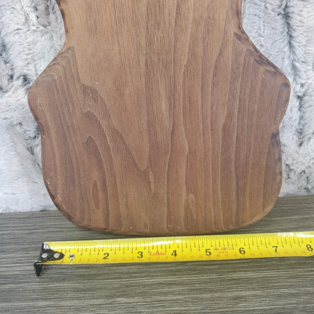 Vintage Charcuterie Violin Viola Cutting Board Wooden Musical Instrument Shape